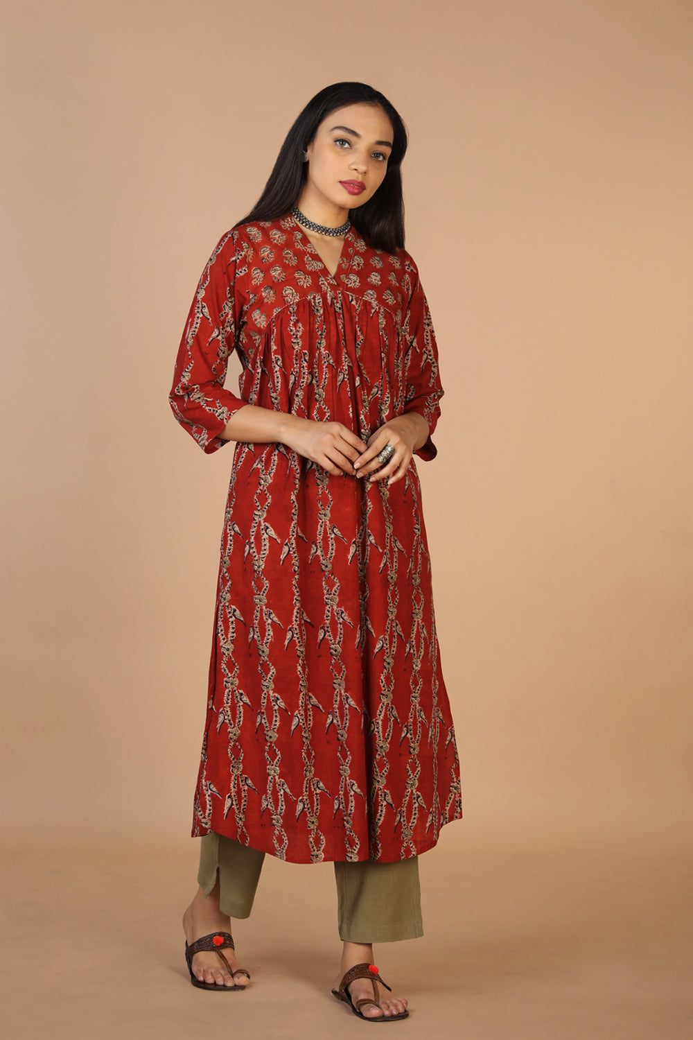 Kalamkari cottton kurta