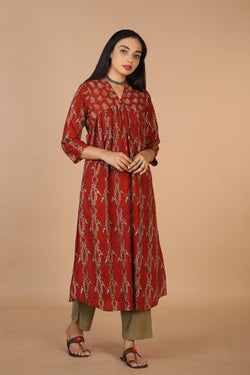 Image of Kalamkari cottton kurta