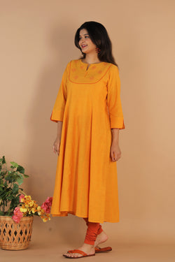 Image of Traditional long panelled dress