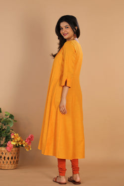 Image of Traditional long panelled dress