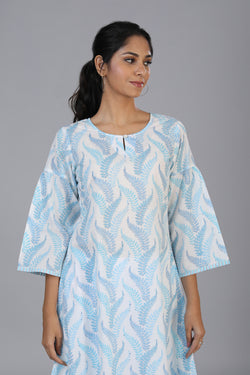 Image of Hand block printed kurti