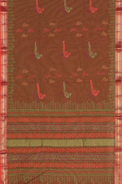 Collection of Hand block printed cotton saree in a gallery layout