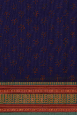 Collection of Hand block printed cotton saree in a gallery layout