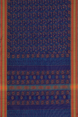 Collection of Hand block printed cotton saree in a gallery layout