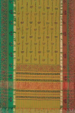 Collection of Hand block printed cotton saree in a gallery layout