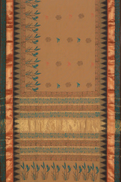 Collection of Hand block printed cotton saree in a gallery layout