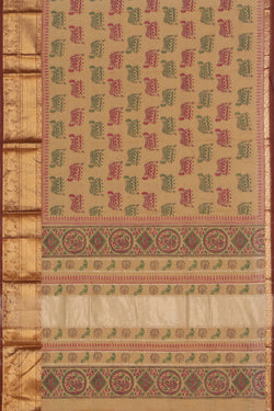 Collection of Hand block printed cotton saree in a gallery layout