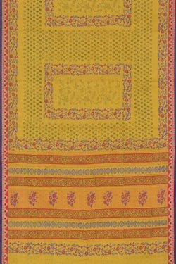 Collection of Hand block printed cotton saree in a gallery layout