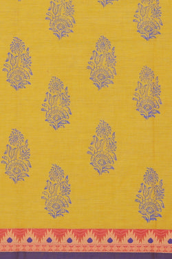 Collection of Hand block printed cotton saree in a gallery layout