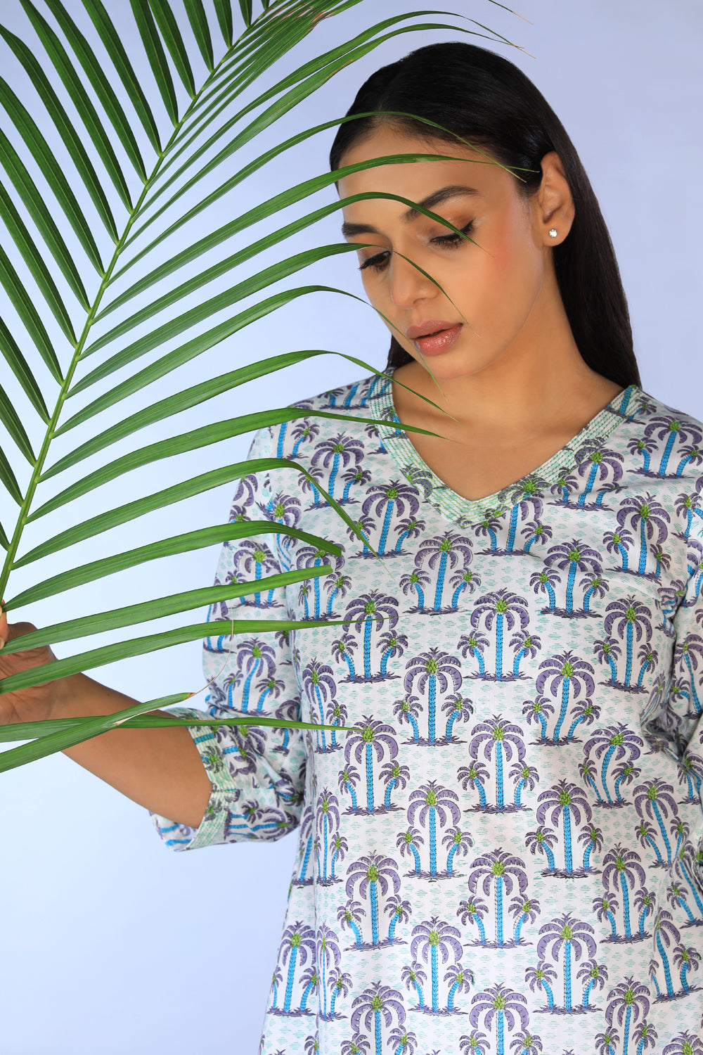 Image of Sanganeri Handblock printed Kurti