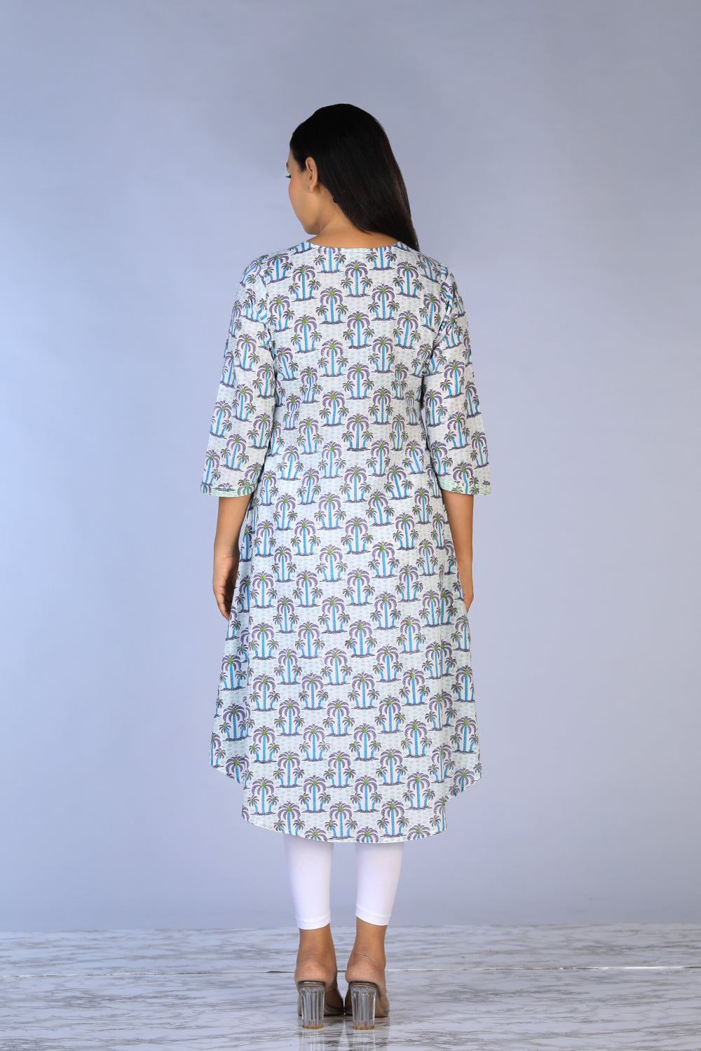 Image of Sanganeri Handblock printed Kurti