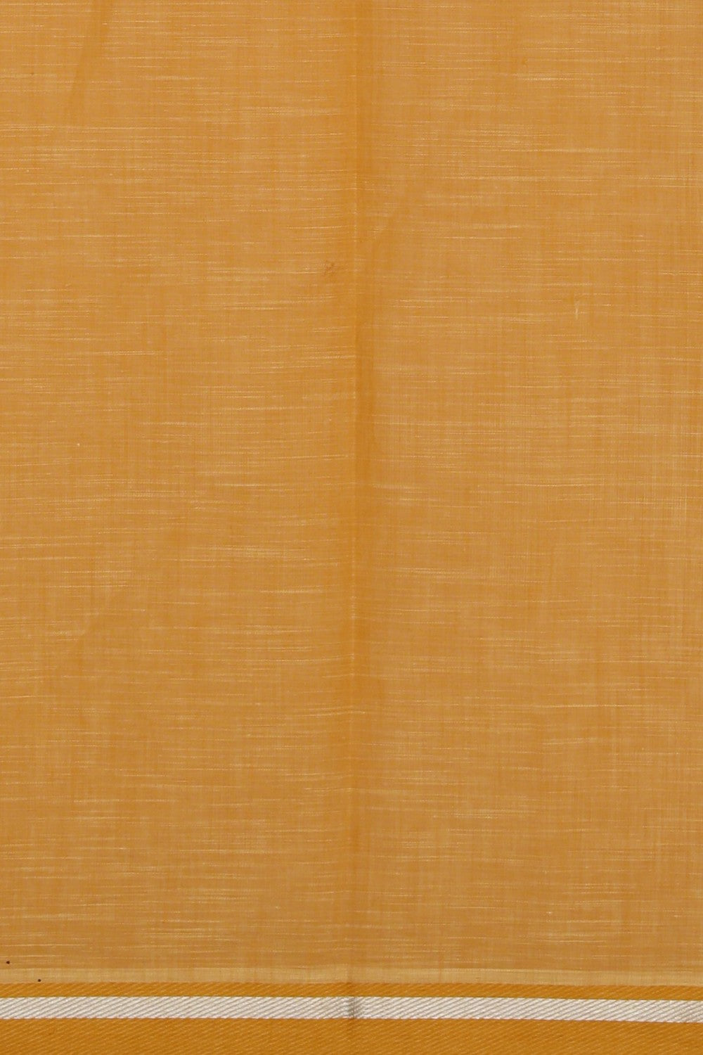Peach block printed south cotton saree