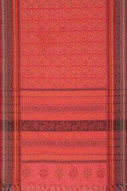 Image of Hand Block Printed Cotton Saree