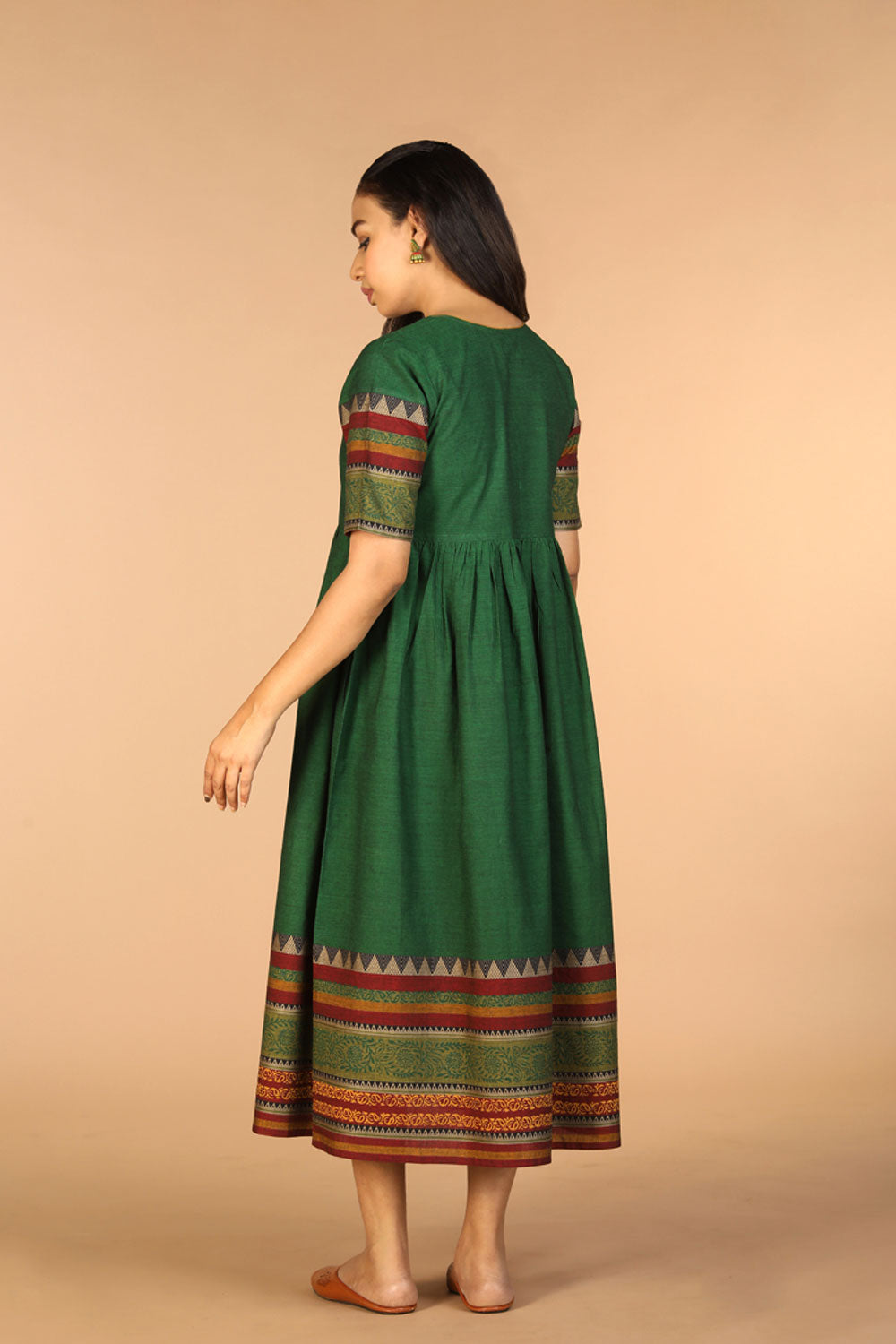 Collection of Woven ethnic dress in a gallery layout