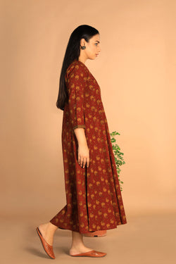 Collection of Panelled Cotton Bagh Kurti in a gallery layout