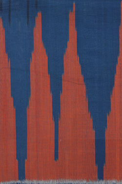 Collection of Pochampally Cotton Ikat saree in a gallery layout