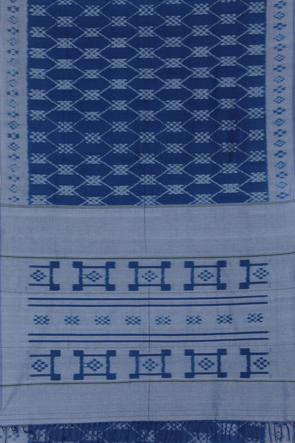 Pochampally Cotton Ikat Saree