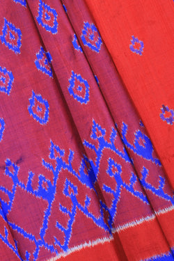 Collection of Pochampally Silk Ikat Saree in a gallery layout