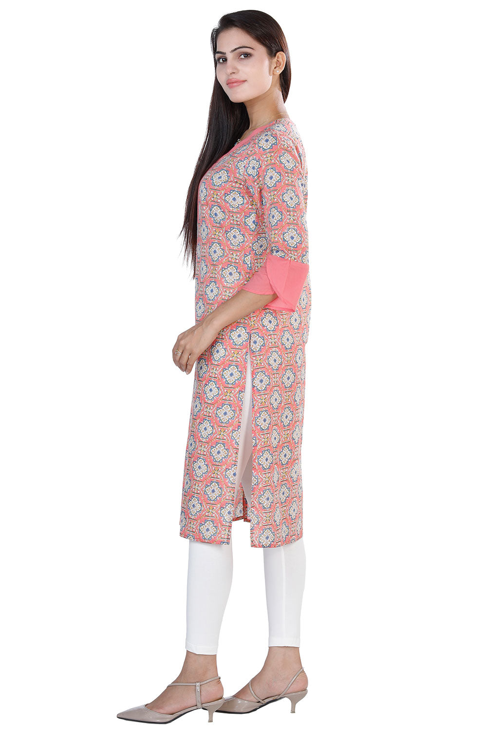 Collection of Printed cotton cambric kurti. in a gallery layout