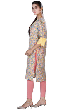 Collection of Printed cotton cambric kurti. in a gallery layout