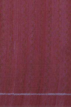 Collection of Maroon Pochampally Ikat Saree in a gallery layout