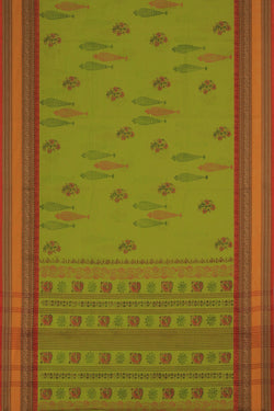 Collection of Hand Block Printed Cotton Saree in a gallery layout