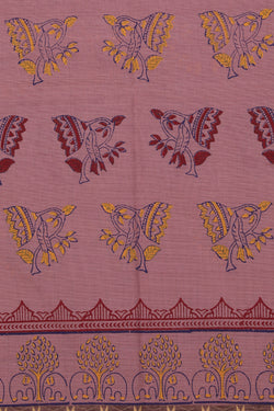 Collection of Hand Block Printed Cotton Saree in a gallery layout