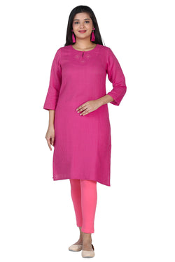 Collection of Soft loop weave cotton kurta with Kasuti hand embroidery. in a gallery layout