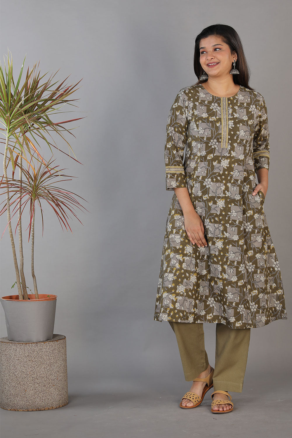 Bagru handblock printed kurti