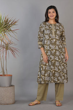 Image of Bagru handblock printed kurti