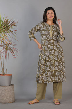 Image of Bagru handblock printed kurti