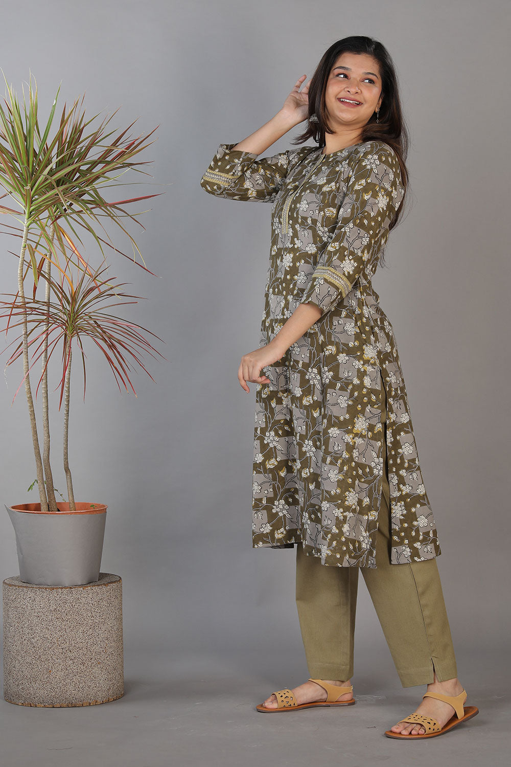 Bagru handblock printed kurti