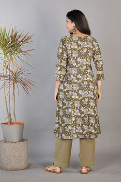 Image of Bagru handblock printed kurti