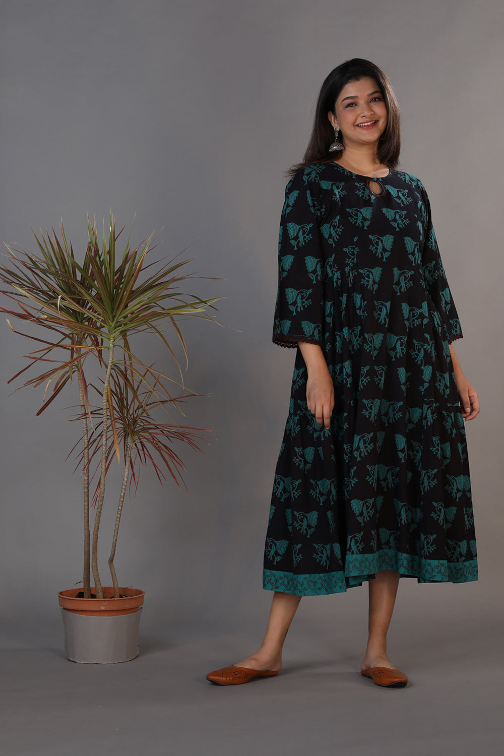 Bagh handblockprinted kurti