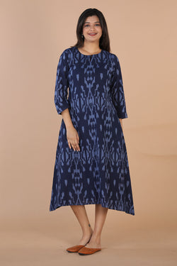 Collection of Ikat A-line dress in a gallery layout