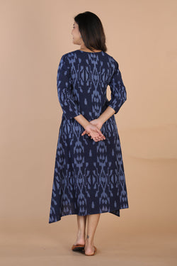 Collection of Ikat A-line dress in a gallery layout