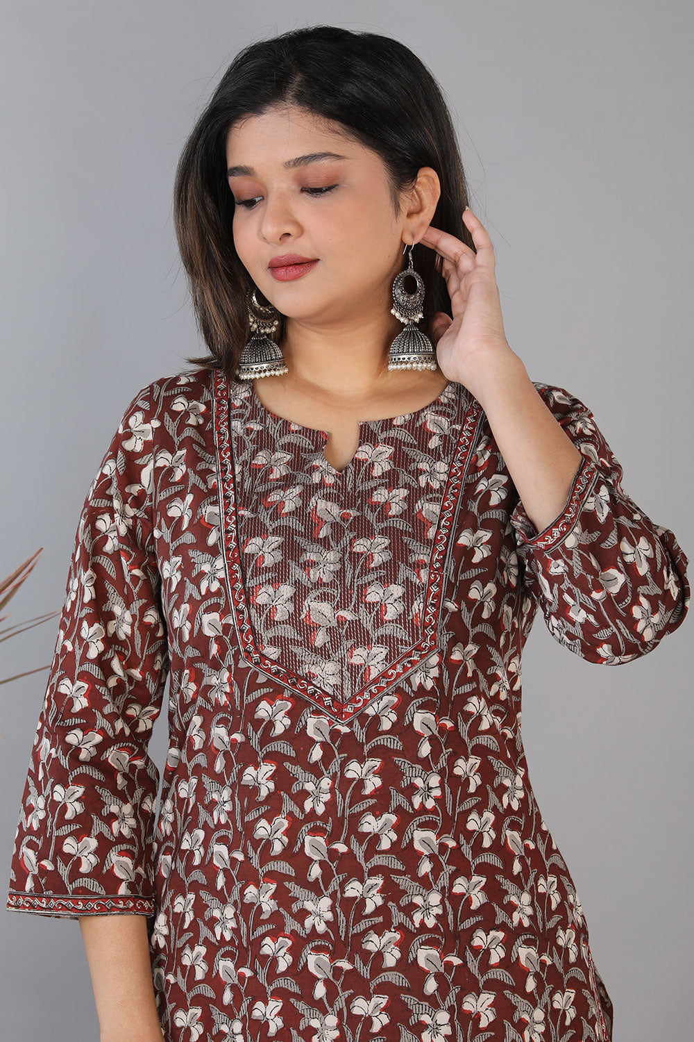 Bagru handblock printed kurti