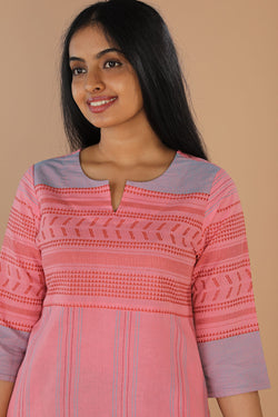 Image of Woven ethnic kurta