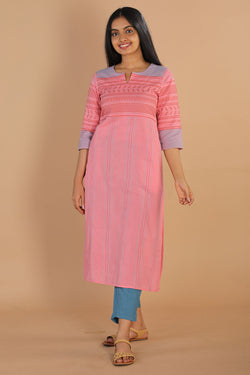 Image of Woven ethnic kurta