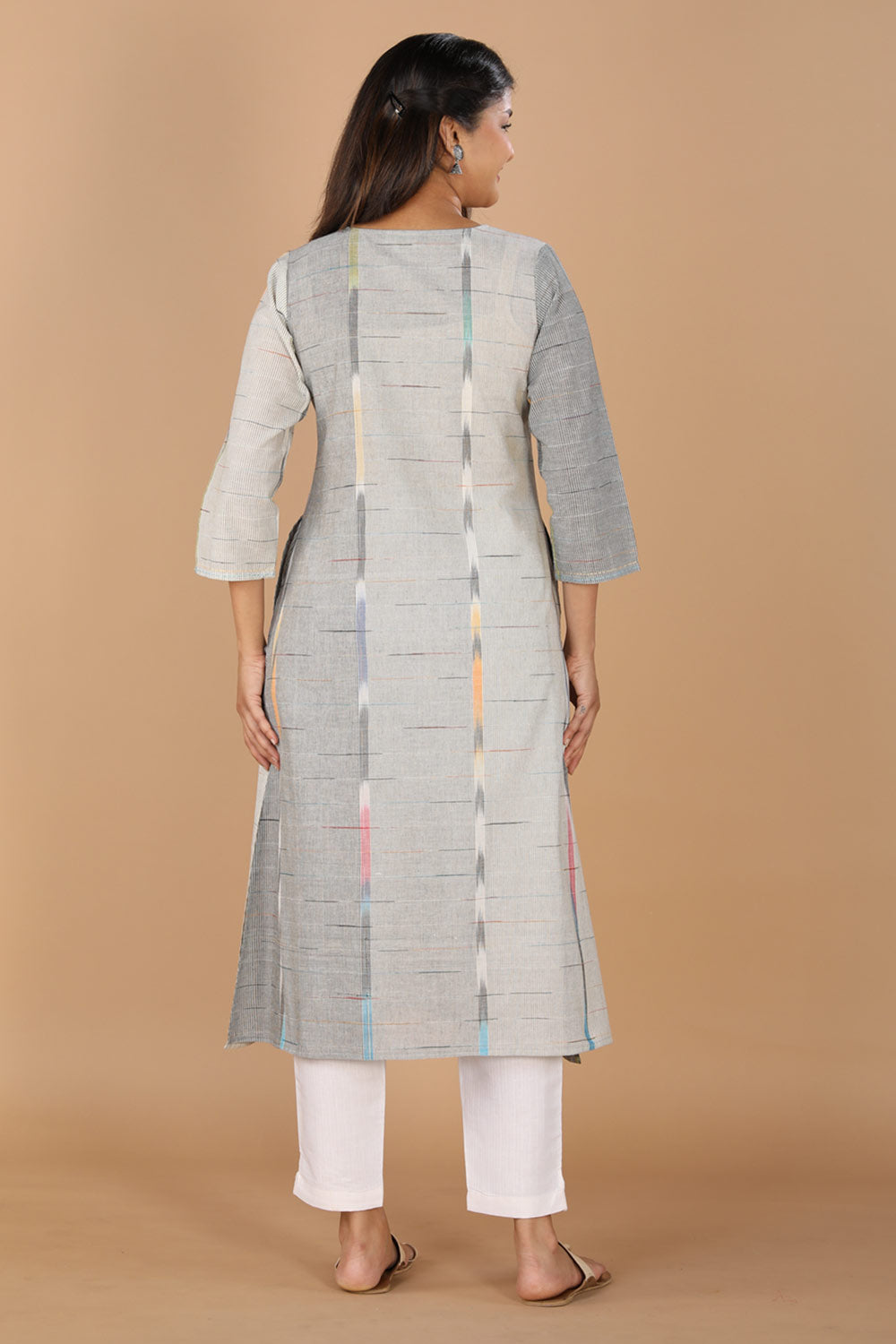 Cotton woven A line kurti