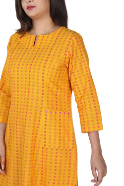 Image of Woven cotton kurti